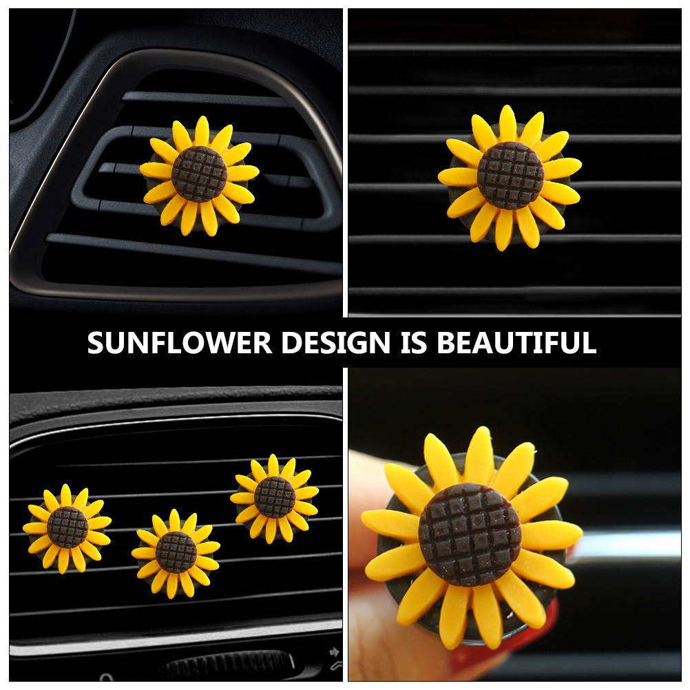 2Pcs Sunflower Car Aromatherap - Home Fragrance Verbena review and price
