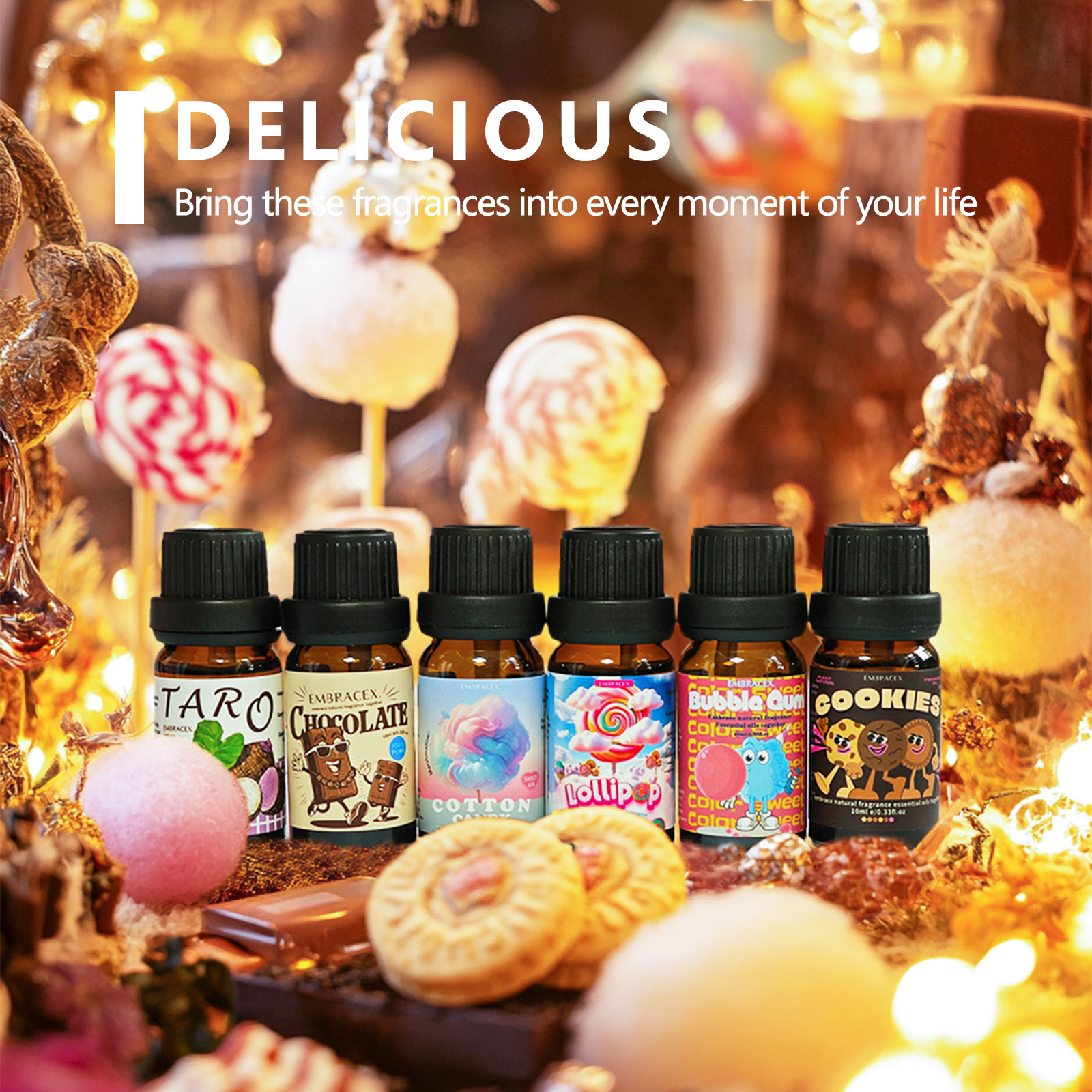 6PC/1Set Delicious Fragrance O - Home Fragrances review and price