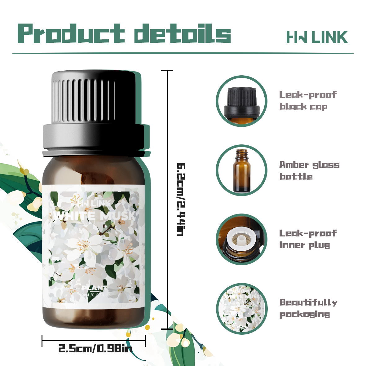 10ml White Musk Fragrance Oils - Home Fragrance Oils review and price