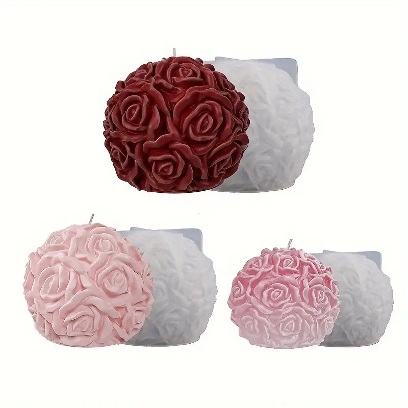 DIY Rose Flower Ball Silicone  - Home Fragrance Rose review and price