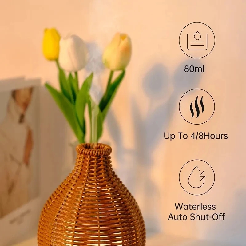 Wood Weave Mini Vase Air Humid - Home Fragrance Types review and price