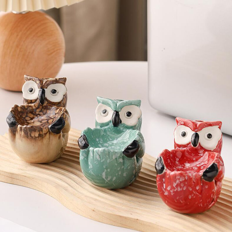 Ceramic Hollow Owl Aromatherap - Home Fragrance Oil Burner review and price