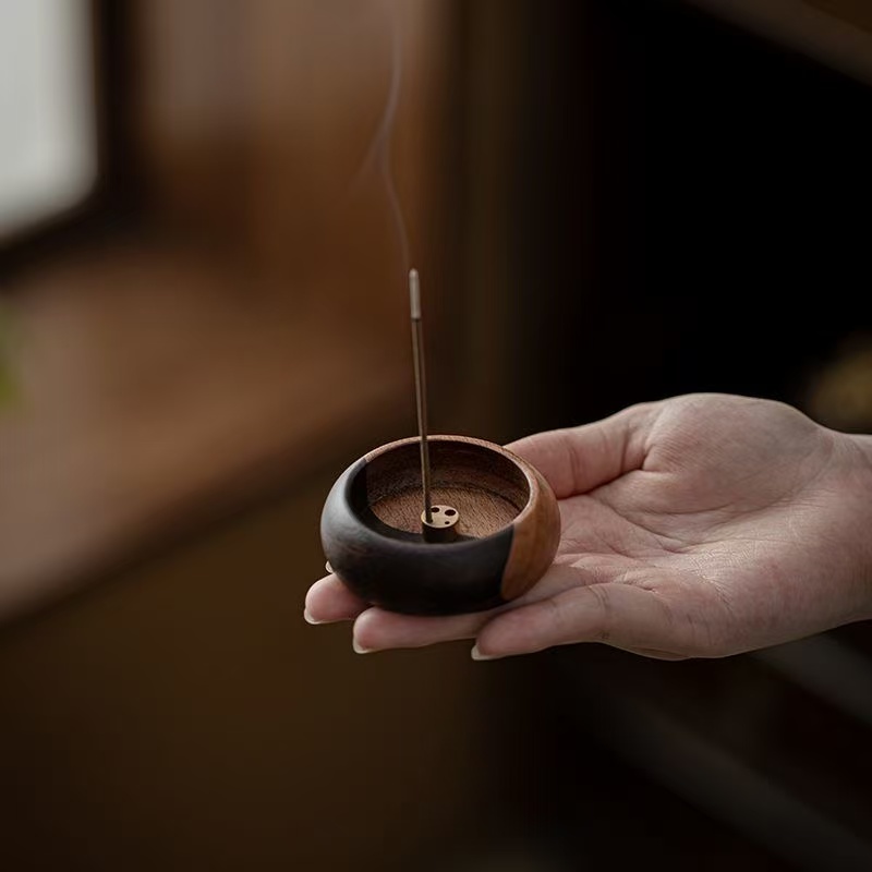 Solid Wood Tai Chi Incense Ins - Shop Home Fragrance review and price