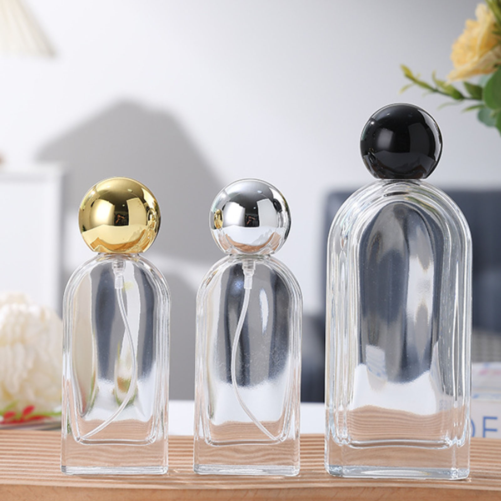Spray Bottle Transparent Glass - Home Fragrance Room Spray review and price