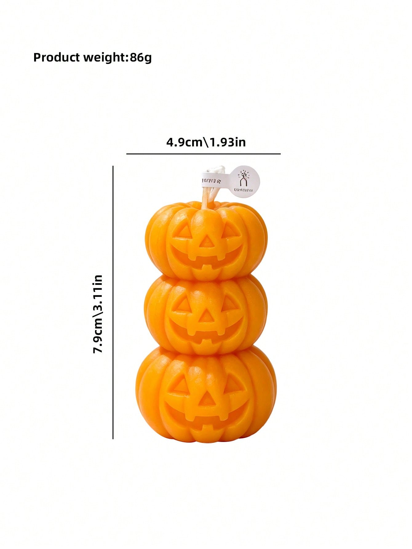 1pc Halloween 3-Layer Pumpkin  - Home Fragrances review and price