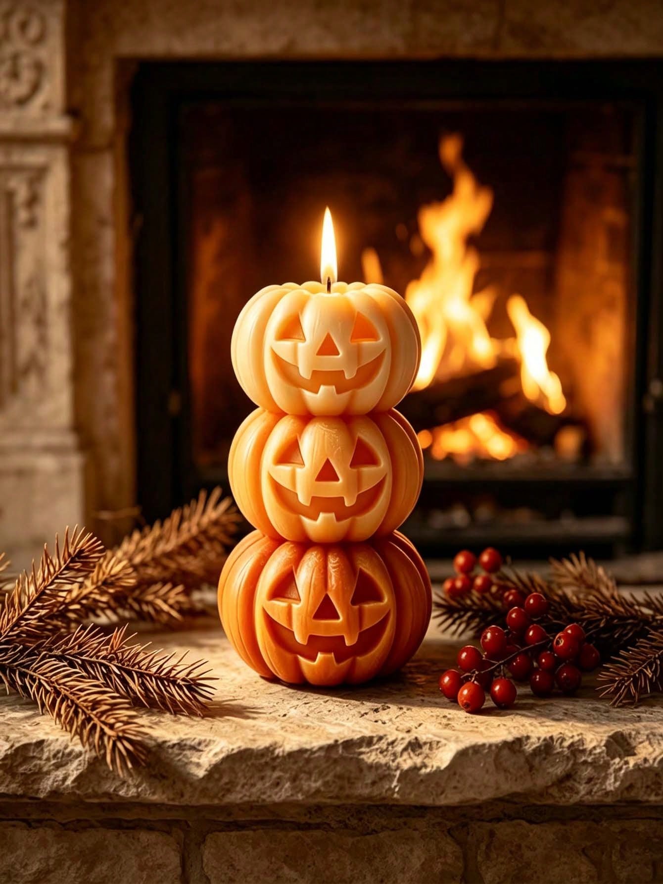 1pc Halloween 3-Layer Pumpkin  - Home Fragrances review and price